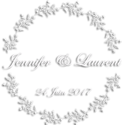 Jennifer & Laurent se marient le 24 Juin 2017 !